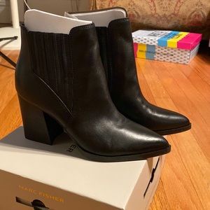 Marc Fisher Black Booties